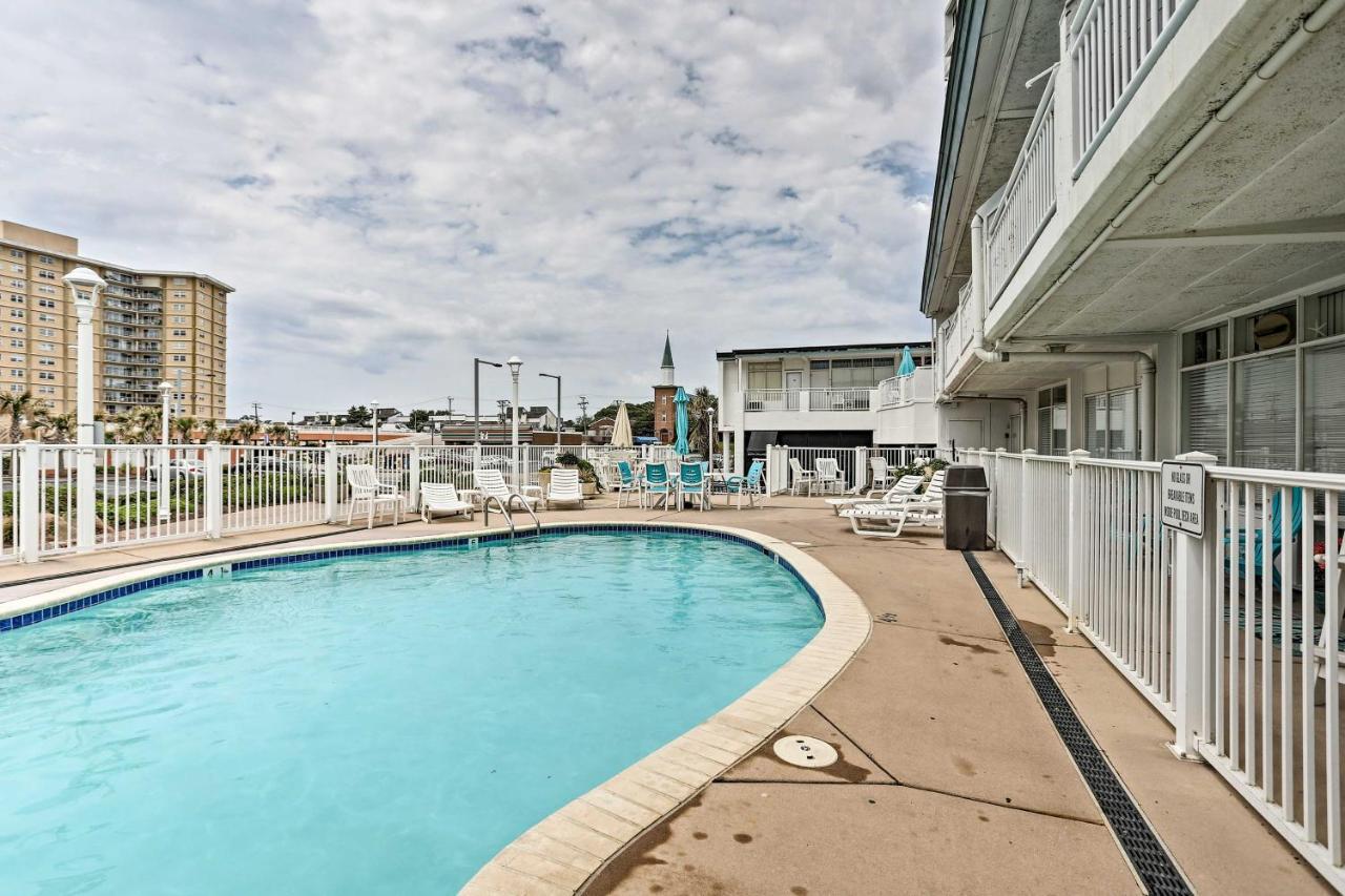 شقة Virginia Beach Studio With Balcony And Pool View! المظهر الخارجي الصورة